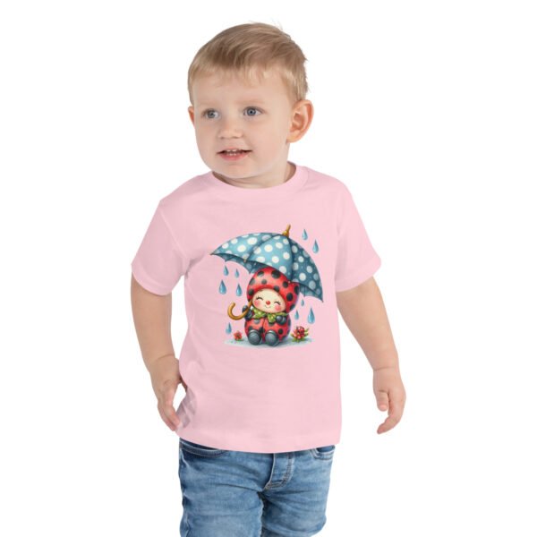 Toddler Ladybug Staple Short Sleeve Tee - Image 4