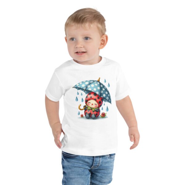 Toddler Ladybug Staple Short Sleeve Tee - Image 3