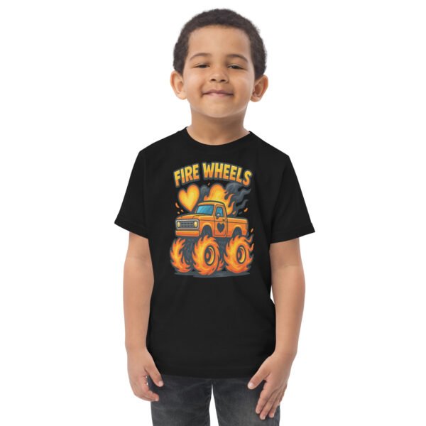Toddler Monster Truck Jersey Tee - Image 7