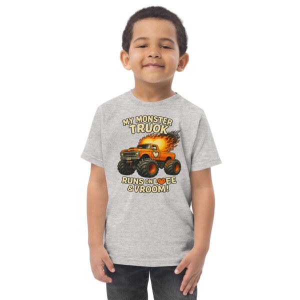 Toddler Monster Truck Jersey Tee - Image 6