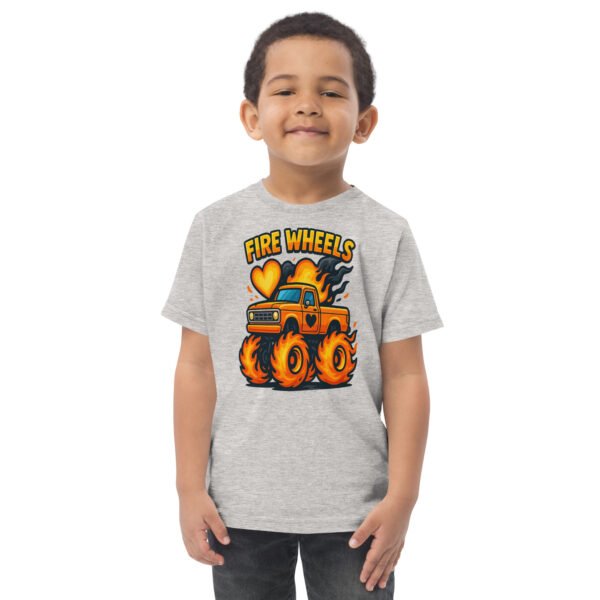 Toddler Monster Truck Jersey Tee - Image 9