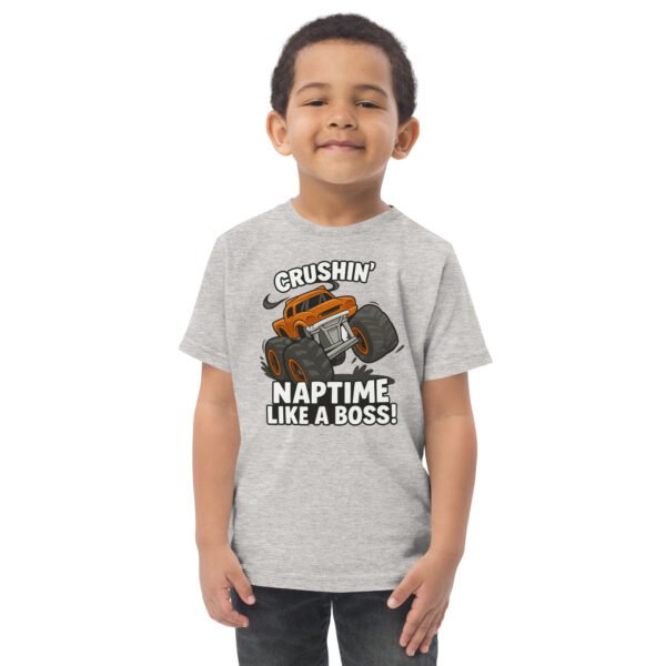 Toddler Monster Truck Jersey Tee - Image 6