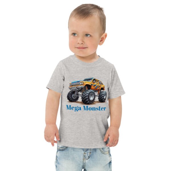 Toddler Monster Truck Jersey Tee - Image 4