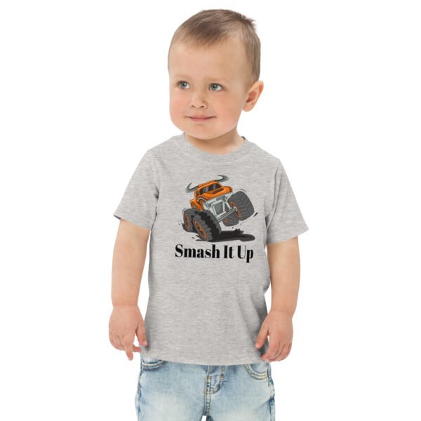 Toddler Monster Truck Jersey Tee - Image 3