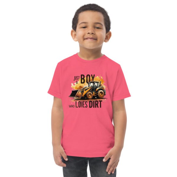 Toddler Monster Truck Jersey Tee - Image 5