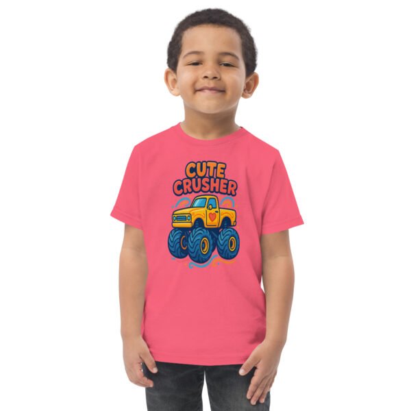 Toddler Monster Truck Jersey Tee - Image 8
