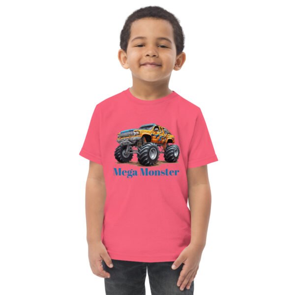 Toddler Monster Truck Jersey Tee - Image 5