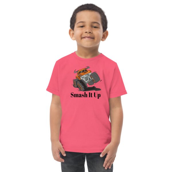 Toddler Monster Truck Jersey Tee - Image 6