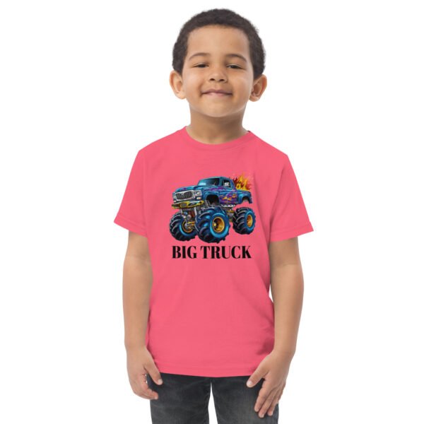 Toddler Monster Truck Jersey Tee - Image 6