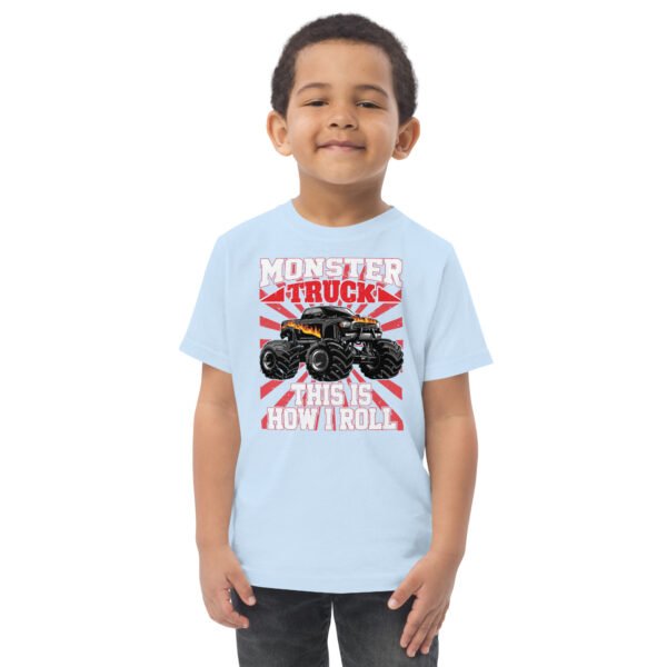Toddler Monster Truck Jersey Tee