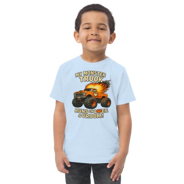 Toddler Monster Truck Jersey Tee