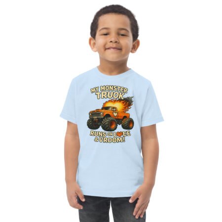 Toddler Monster Truck Jersey Tee