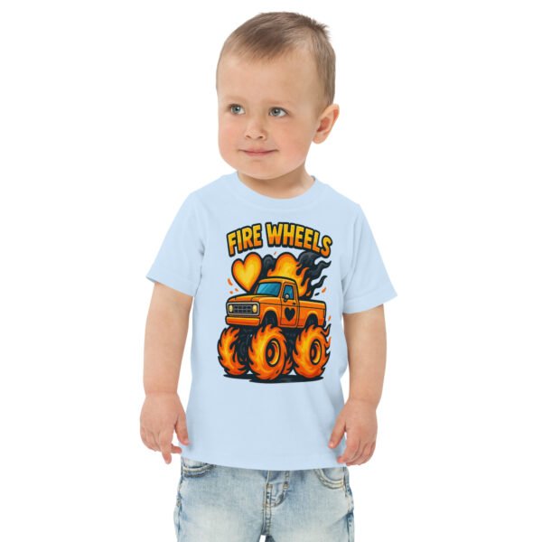 Toddler Monster Truck Jersey Tee - Image 5