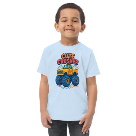 Toddler Monster Truck Jersey Tee