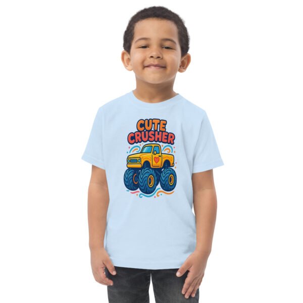 Toddler Monster Truck Jersey Tee