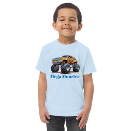 Toddler Monster Truck Jersey Tee