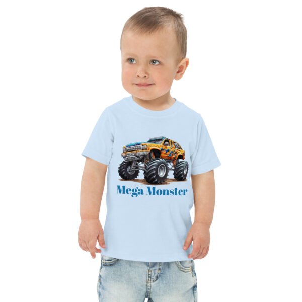 Toddler Monster Truck Jersey Tee - Image 3