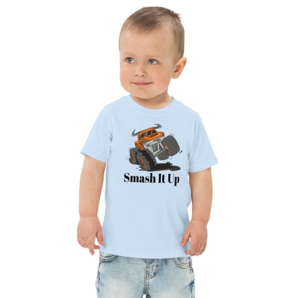 Toddler Monster Truck Jersey Tee - Image 4