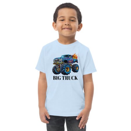 Toddler Monster Truck Jersey Tee