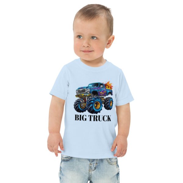 Toddler Monster Truck Jersey Tee - Image 4