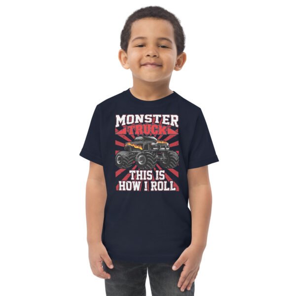 Toddler Monster Truck Jersey Tee - Image 6