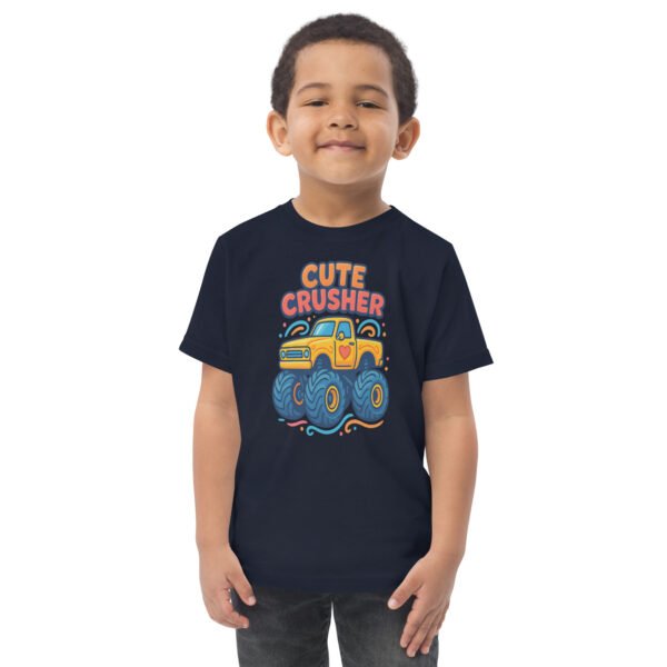 Toddler Monster Truck Jersey Tee - Image 7