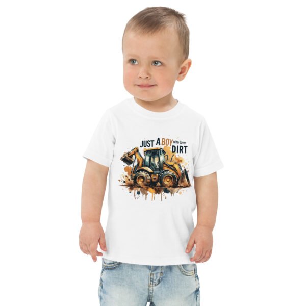 Toddler Monster Truck Jersey Tee - Image 4