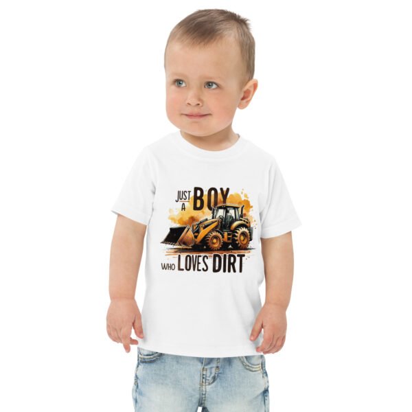 Toddler Monster Truck Jersey Tee - Image 3