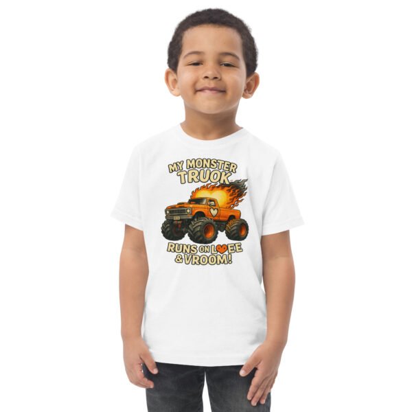 Toddler Monster Truck Jersey Tee - Image 10