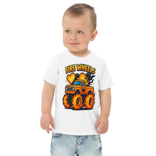 Toddler Monster Truck Jersey Tee - Image 6