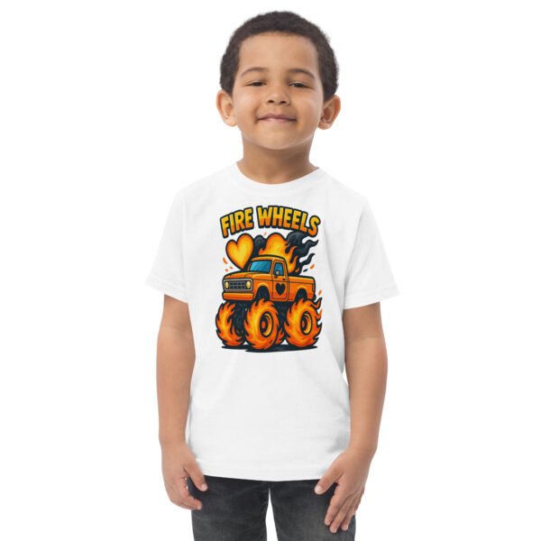 Toddler Monster Truck Jersey Tee - Image 10