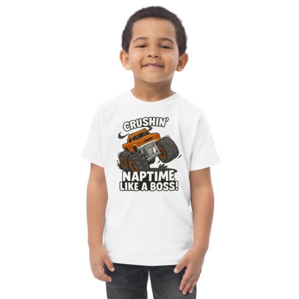 Toddler Monster Truck Jersey Tee - Image 7
