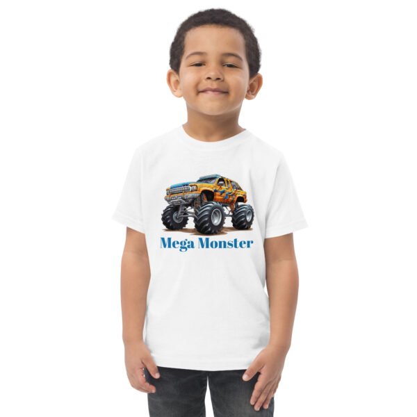 Toddler Monster Truck Jersey Tee - Image 7