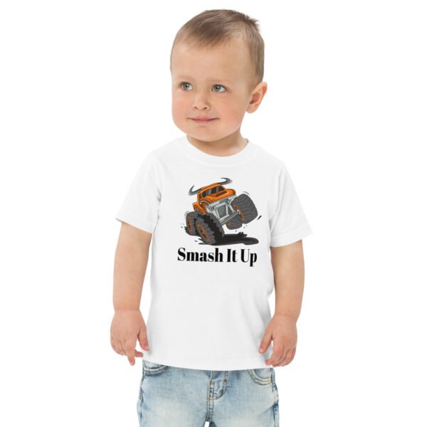 Toddler Monster Truck Jersey Tee - Image 5