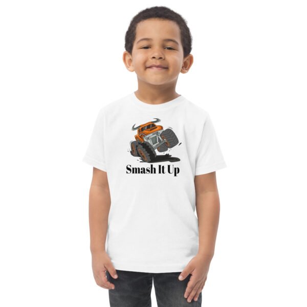 Toddler Monster Truck Jersey Tee - Image 8