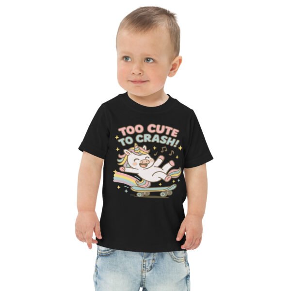 Toddler Skateboard jersey tee - Image 2