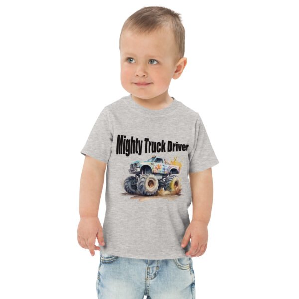 Toddler Monster Truck Jersey Tee - Image 3