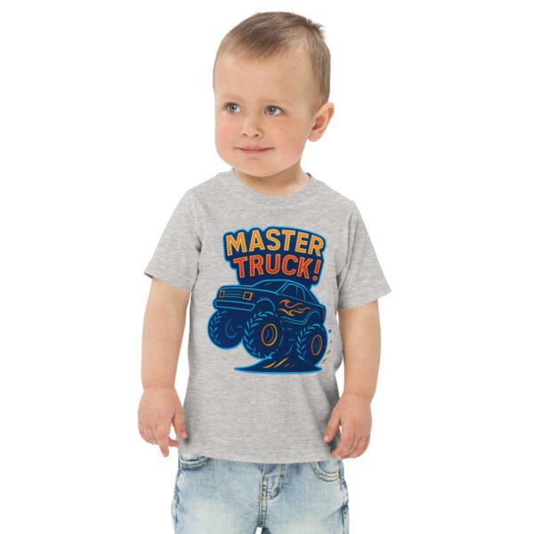 Toddler Monster Truck Jersey Tee - Image 3