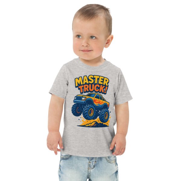 Toddler Monster Truck Jersey Tee - Image 3
