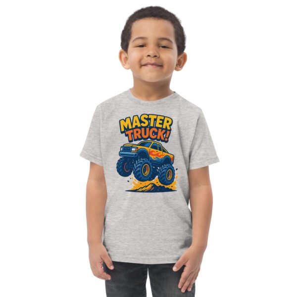 Toddler Monster Truck Jersey Tee - Image 6