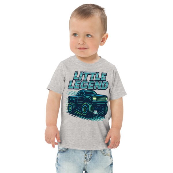 Toddler Monster Truck Jersey Tee - Image 3