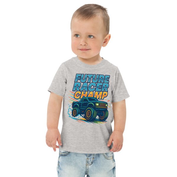 Toddler Monster Truck Jersey Tee - Image 3