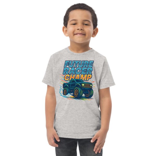 Toddler Monster Truck Jersey Tee - Image 5