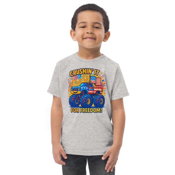 Toddler Monster Truck Jersey Tee - Image 6