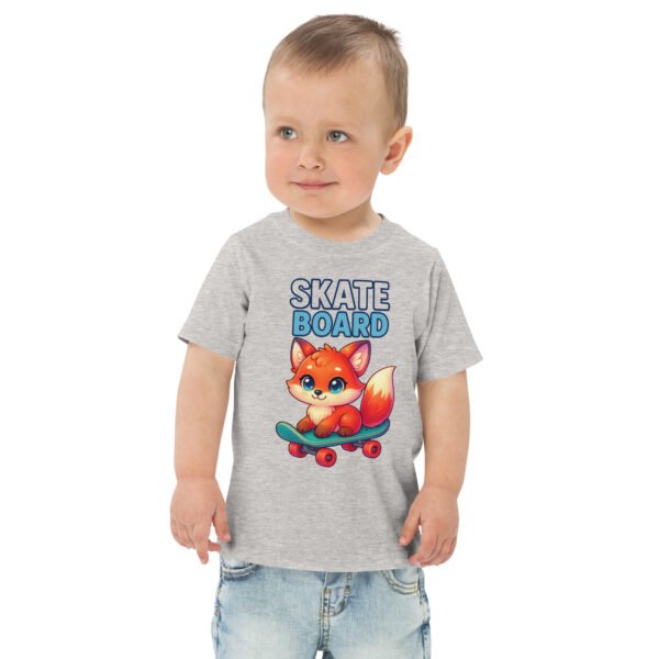Toddler Skateboard  jersey tee - Image 3