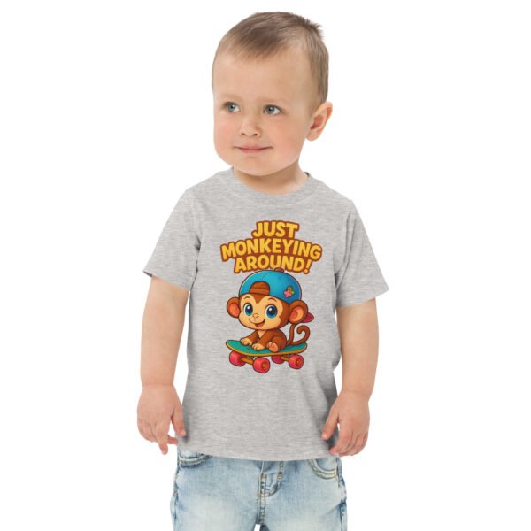 Toddler Skateboard  jersey tee - Image 3
