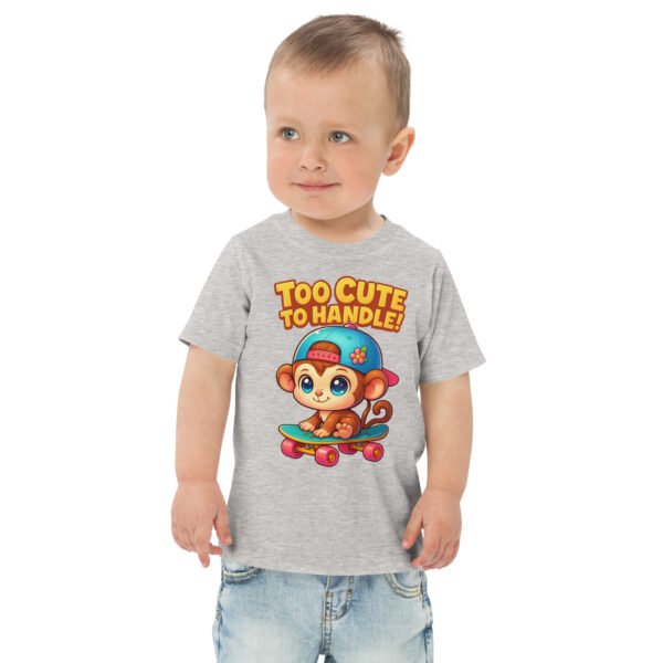 Toddler Skateboard  jersey tee - Image 3
