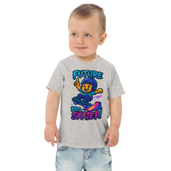 Toddler Skateboard  jersey tee - Image 3