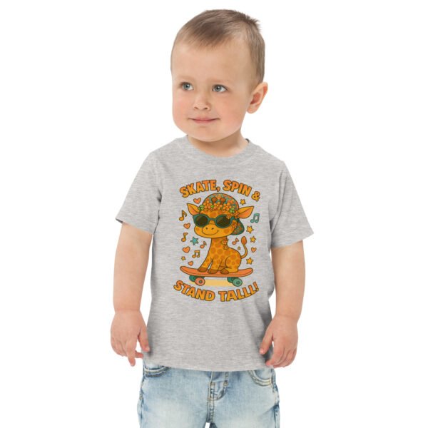 Toddler Skateboard jersey tee - Image 3
