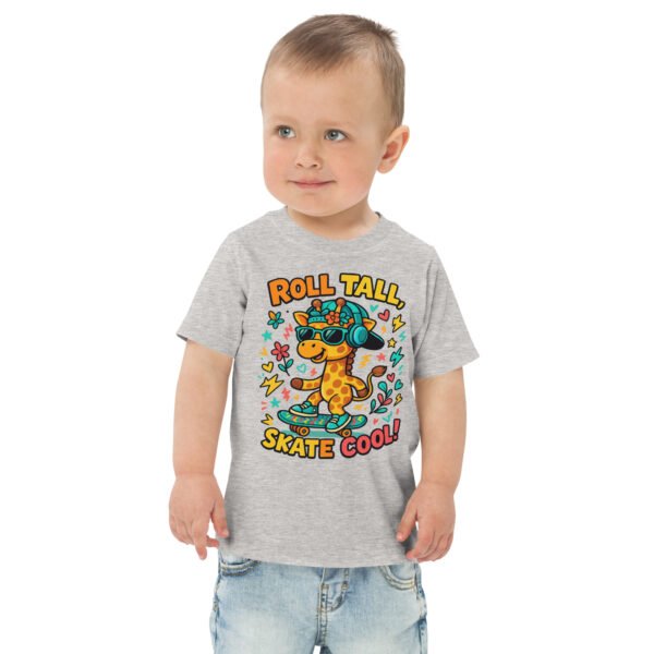 Toddler Skateboard jersey tee - Image 3
